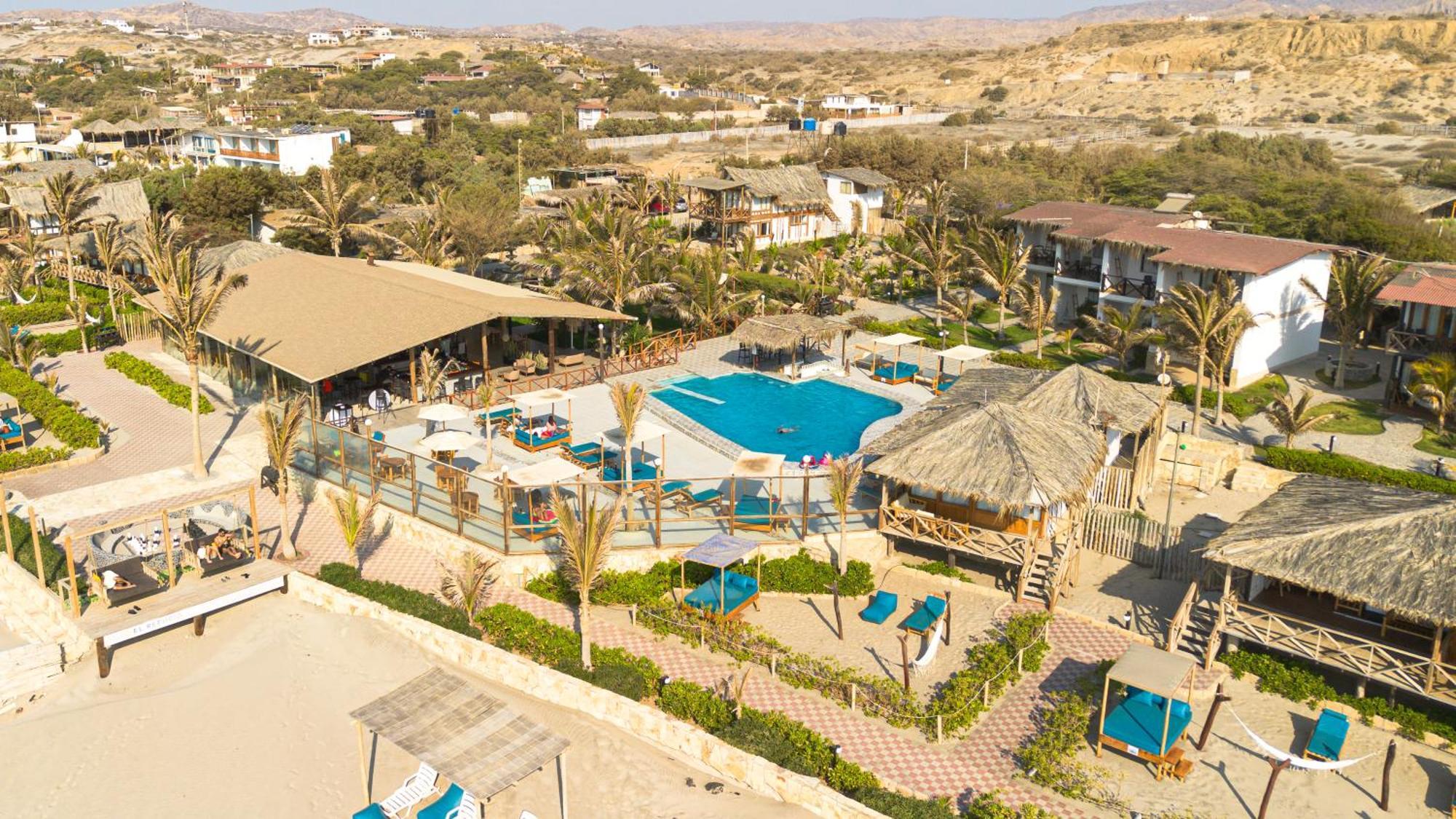 El Refugio De Vichayito Hotel Buitenkant foto